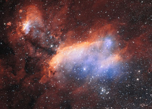 Эмиссионная туманность IC 4628
